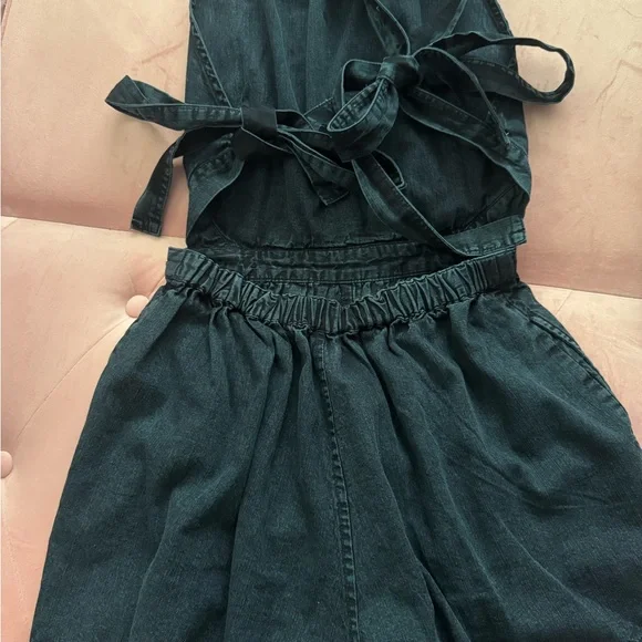 Free People Coral Tides Romper NWOT - Picture 4 of 4